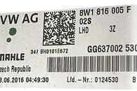 Audi A4 B9 8W S-Line avant r.v. 2017 topení 8W1816005F