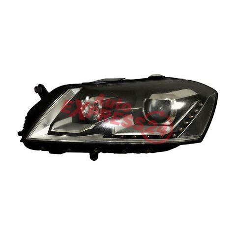 VW Passat B7 kombi r.v. 2012 levé přední světlo xenon 3AB941751 jednotky 8K0941597B 3D0941329B