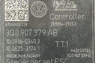 VW Golf 7 GTD kombi r.v. 2016 řídící jednotka ABS 3Q0907379AB 3Q0614517AB