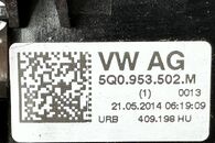 VW Golf 7 kombi r.v. 2015 páčky volantu 5Q0953521AT 5Q0953502M