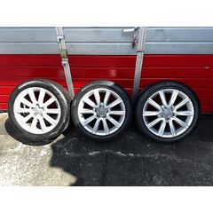 Audi kola 245/45/R18 8.0Jx18H2 ET39 letní 4,91mm 4G0601025AD 3 kusy