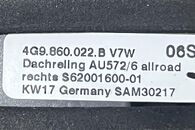 Audi A6 4G avant allroad r.v. 2013 černé hagusy 4G9860022B 4G9860021B
