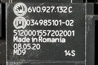 Škoda Fabia 3 facelift kombi r.v. 2020 tlačítko vyhřívání sedaček 6V0927132C