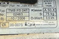 Škoda Octavia 2 kombi Scout r.v. 2008 tažné zařízení odnímatelné 1Z9803881 1K0907383E