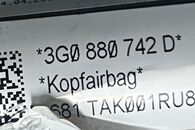 VW Passat B8 kombi r.v. 2015 pravý stropní airbag 3G0880742D