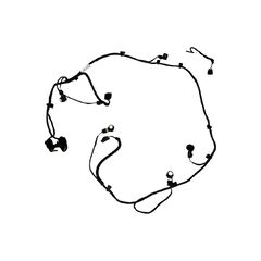 Škoda Octavia 3 kombi r.v. 2016 přední parkovací senzory s kabeláží 5E0971095CM