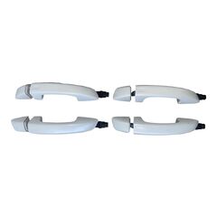 VW Touareg 7P r.v. 2014 bílá metalíza kód barvy L0K1 klika KESSY 7P6837206F