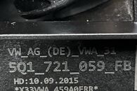 VW Passat B8 sedan r.v. 2016 plynový pedál 5Q1721059FB