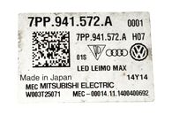 VW Passat B8 kombi r.v. 2015 pravé přední světlo Full LED 3G1941114A jednotky 7PP941572A 3G0941329 4G0907697F