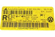 VW Touran 1T2 facelift r.v. 2007 pravé přední světlo xenon 1T1941752A jednotka 1K0941329