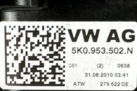 Škoda Octavia 2 facelift kombi r.v. 2011 páčky volantu 5K0953521BL 5K0953502N