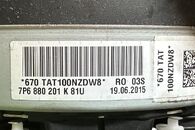 VW Touareg 7P facelift r.v. 2016 černá palubní deska