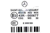 Mercedes E350 2012 sedan pravé přední sklo