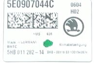 Škoda Octavia 3 sedan r.v. 2013 klimatronik 5E0907044C