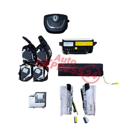 Škoda Superb 2 sedan r.v. 2010 airbagová sada 3T0880201B 3T0971584 3T1857702 3T1857701 3T0857447 3T0857447 3T0959655A 3T0880204A