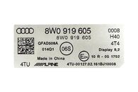 Audi A4 B9 8W S-Line avant r.v. 2017 displej 8W0919605