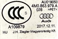 Audi SQ7 4M r.v. 2018 levý přední tapec 4M0863979A 4M0867105H