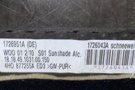 Audi A8 D4 4H sedan r.v. 2010 černá stropnice alcantara