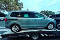 Vůz na díly VW Sharan 7N sedmimístné pr. 2011 CFFB LQU LR7J