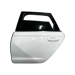 Audi A6 4G facelift S-Line avant r.v. 2018 bílá metalíza kód barvy LY9C levé zadní dveře