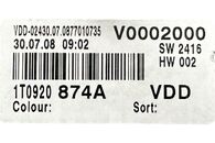 VW Touran 1T2 facelift r.v. 2009 naftové budíky 1T0920874A