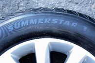VW Golf 5 kola 195/65 R15 letní pneu 3,85mm DOT4514 6,5Jx15H2 ET50 1K0601025CA