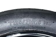 VW Golf 7 kombi r.v. 2015 dojezdové kolo T125/70 R16 DOT5114 3,5Jx16H2 ET25,5 Hankook S300 5Q0601027AR
