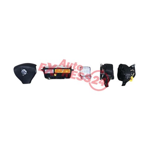 VW Touran r.v.2007 airbagová sada 1K0880201 1T0880204E 1T0909605D 1T1857706A 1T1857705A