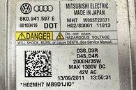 Audi A6 4G sedan r.v. 2012 pravé přední světlo xenon 4G0941032 jednotky 4H0941329 8K0941597E 4G0907397D