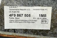 Audi A6 C6 4F avant allroad r.v. 2008 černá stropnice 4F9867505