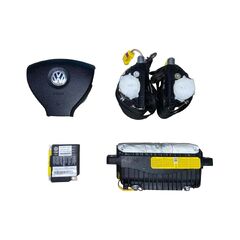 VW Passat B6 kombi r.v. 2008 airbagová sada 1K0880201AF 1K0971584C 3C0909605M 3C1857706F 3C1857705F