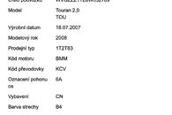 Převodovka 6A KCV 2.0TDI 103KW BMM VW Touran 1T2 2008