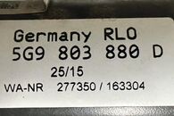 VW Golf 7 GTD kombi r.v. 2016 tažné zařízení 5G9803880D jednotka 5Q0907383F
