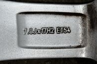 VW kola 225/45 R17 letní pneu 7,22mm DOT0124 7,0Jx17H2 ET54 5K0601025F