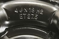 VW Tiguan 5N r.v. 2009 dojezdové kolo 145/80 R18 4Jx18H2 ET27.5 5N0601027A
