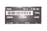 BMW E46 320Ci cabrio r.v. 2000 topení 9400835 6411 8381451