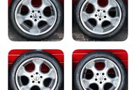 Kola 225/50 R17 letní pneu 2,06mm DOT1619 8Jx17H2 ET35