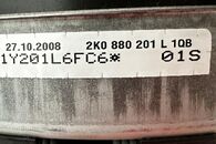 VW Caddy 2K Life r.v. 2009 airbag řidiče 2K0880201L kabílek 1K0971584