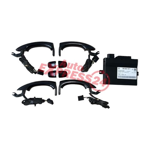 VW Touareg 7L facelift r.v. 2009 černá metalíza kód barvy LC9Z kliky KESSY 7L6837205 7L6839205 jednotka 3D0909137F
