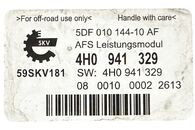 Audi A6 C7 4G avant r.v. 2013 pravé přední světlo xenon 4G0941032C jednotky 4G0907697D 4H0941329 8K0941597B