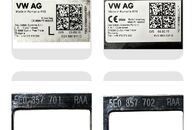 Škoda Octavia 3 RS kombi r.v. 2015 černá palubní deska