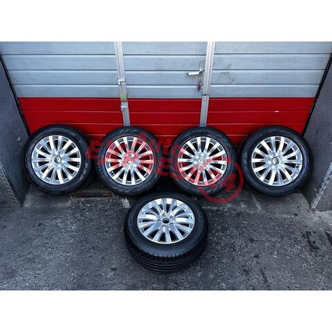VW kola 235/55 R17 letní pneu 4,21mm DOT0919 7,5Jx17H2 ET40 3D0601025AN REZERVA letní pneu 6,15mm DOT0410