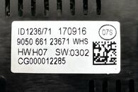 Škoda Superb 3 kombi r.v. 2017 tlačítka vyhřívání zadních sedaček s hodinama 3V0919201B