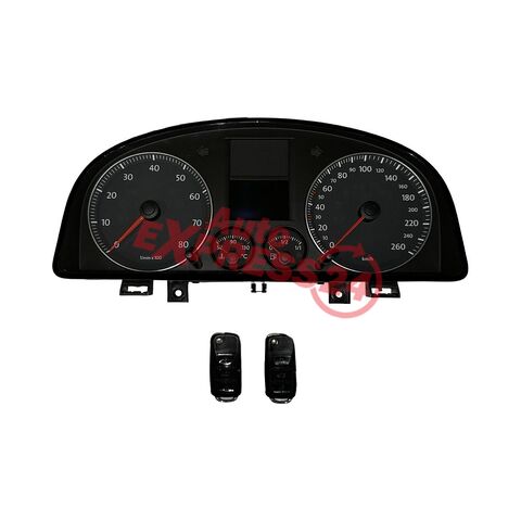 VW Touran 1T2 facelift r.v. 2007 benzínové budíky 1T0920863D