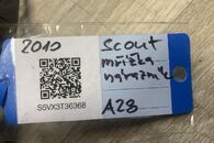 Škoda Octavia 2 facelift kombi Scout r.v. 2010, mřížka předního nárazníku 1Z0853677B