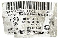 Škoda Octavia 2 facelift kombi r.v. 2013 pravé přední světlo halogen 1Z1941016F