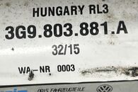 VW Passat B8 kombi r.v. 2016 tažné zařízení mechanicky otočné a elektricky vypínatelné 3G9803881A jednotka 5G0868345