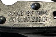 Audi A8 D4 4H sedan r.v. 2011 tmavě modrá metalíza kód barvy LZ5D pravá zadní klika KESSY 4H0837206B