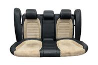 VW Passat CC facelift r.v. 2013 sedačky černá kůže v kombinaci s béžovou desert alcantarou