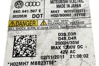 Audi A4 8B 8K avant r.v. 2009 levé přední světlo xenon 8K0941029C 8K0941597E 1307329218